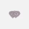 LACE HEART NATURAL COLOUR HAIR CLIPS