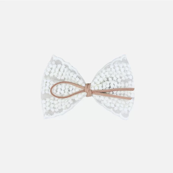 OVERSIZED LACE BOW FOR GIRLS