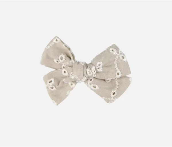 BOW HAIR CLIPS FOR GIRL NATURAL COLOUR