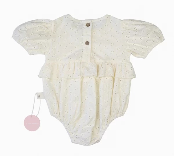 BUTTON UP BABY ROMPER