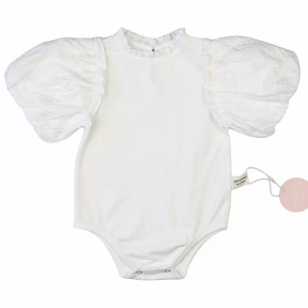 IVORY BODYSUIT FOR BABIES