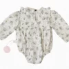 NEWBORN TO TODDLER FLORAL ROMPERS