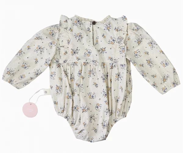 NEWBORN TO TODDLER FLORAL ROMPERS